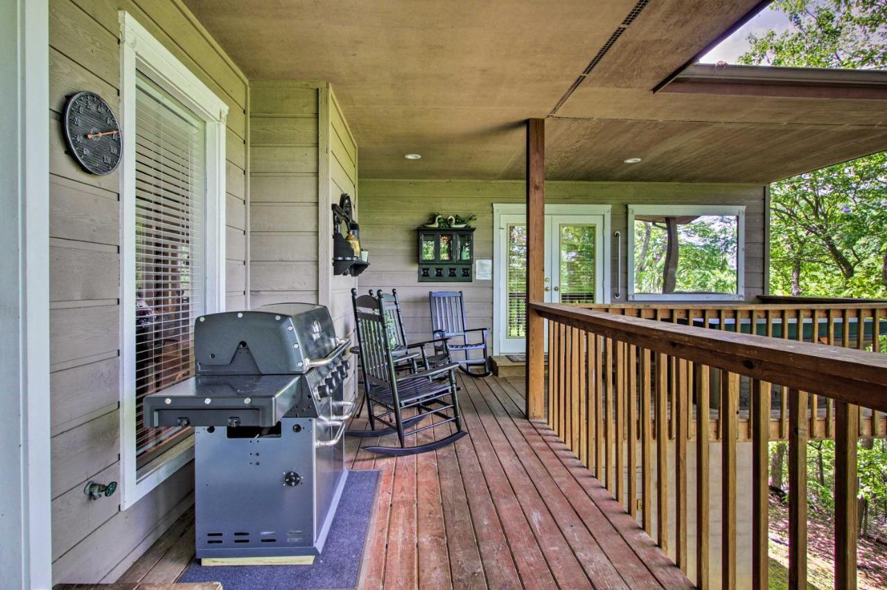 Eclectic Cabin With Hot Tub 1 Mi To Ober Gatlinburg Exterior foto
